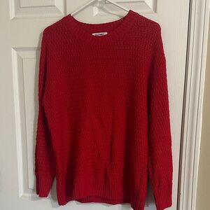 Old Navy Women’s Red Crewneck Sweater. Size M